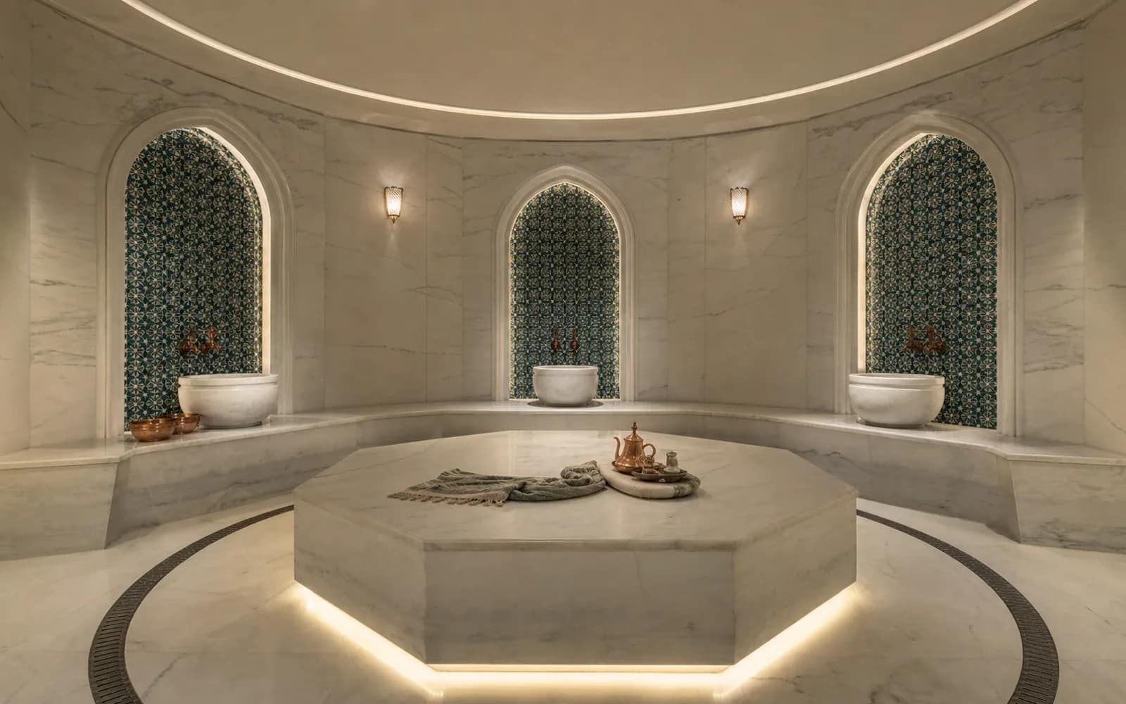 عمارة الحمام التركي: من التقليد إلى الحداثة