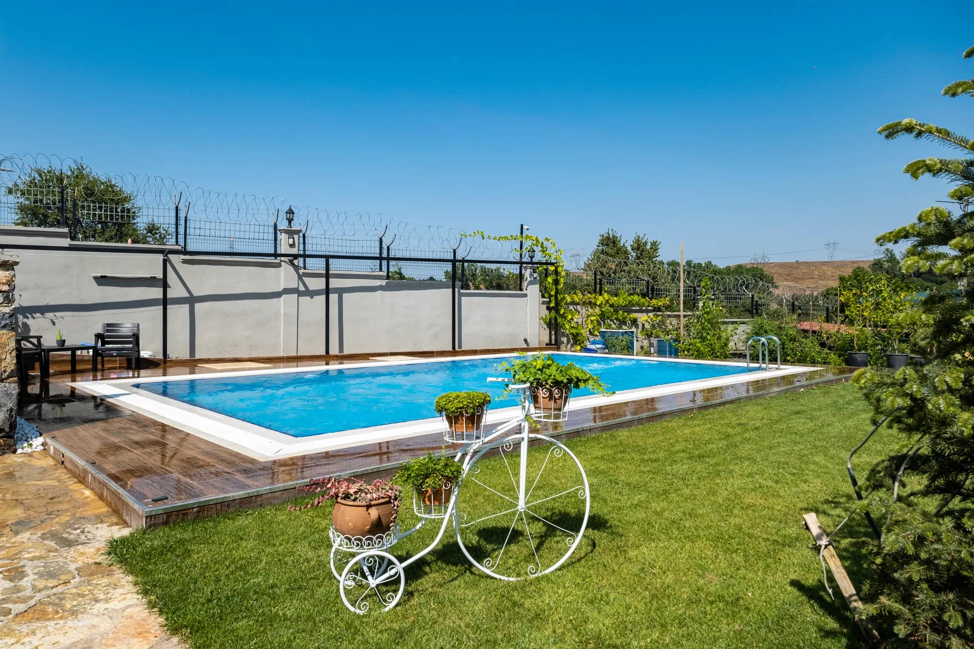 Tepeören Zeynep Hanım · Villa-Pool — Referans 4