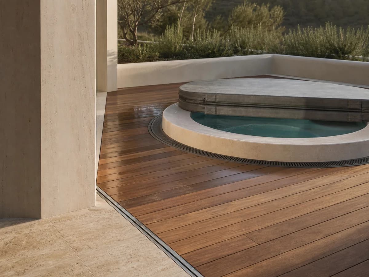Jacuzzi à domicile : la bonne solution selon l'emplacement, de l'intérieur à la terrasse — detay görseli 2