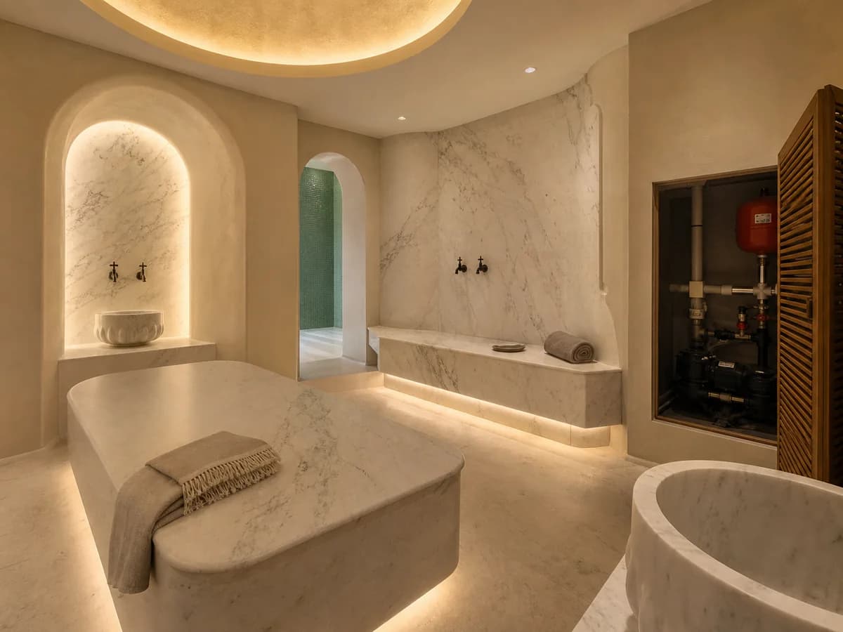 Turkish Bath Cost in 2026: Marble, Heating and Labor Broken Down Item by Item — detay görseli 1