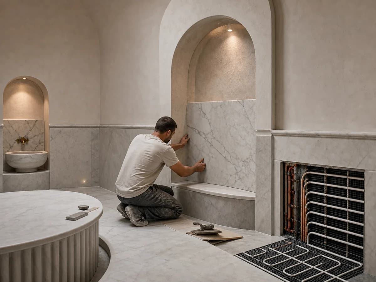 Turkish Bath Cost in 2026: Marble, Heating and Labor Broken Down Item by Item — detay görseli 3