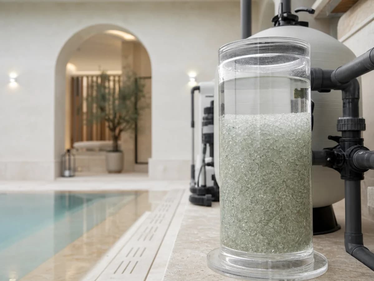 Poolfiltertypen: Vergleich von Sand, Glas und Zeolith — detay görseli 2