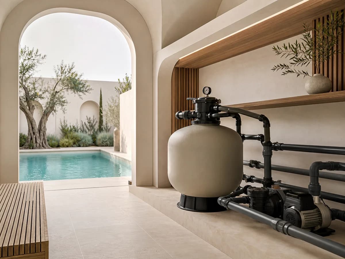 Poolfilter rückspülen (Backwash): Schritt-für-Schritt-Anleitung zum Mehrwegeventil — detay görseli 1