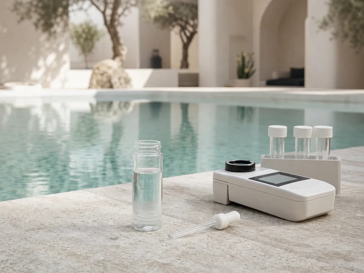 Dureté de l'eau et équilibre du calcium en piscine — detay görseli 1