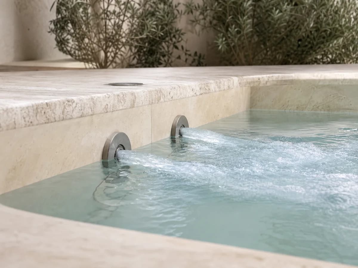 Entretien du jacuzzi : chimie de l'eau, filtre et protection hivernale — detay görseli 1