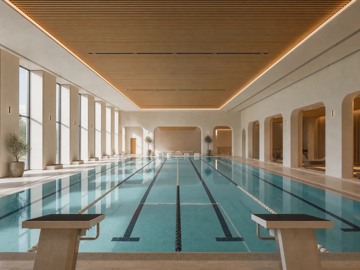 Olympiabecken bauen: Maße und Standards — detay görseli 4
