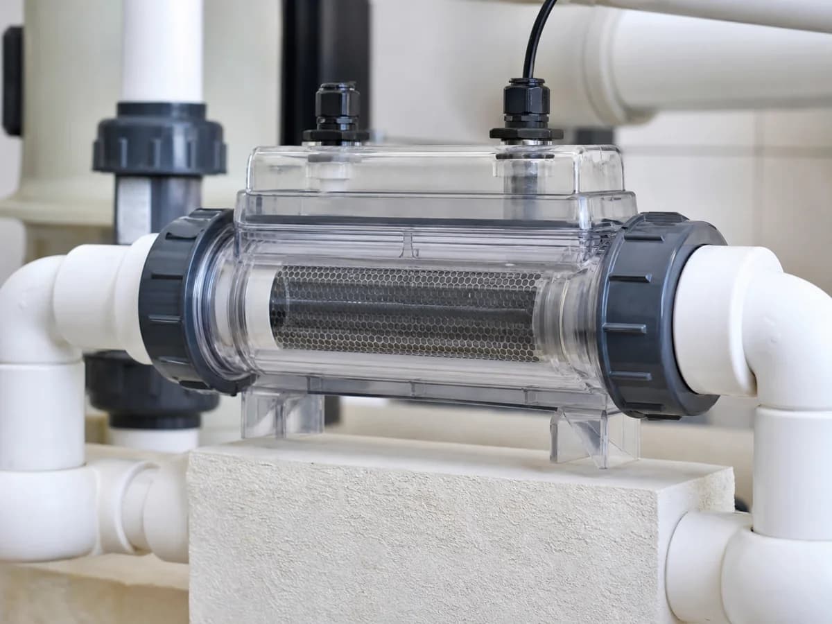 Salzwasserpool: Wie funktioniert eine Salzelektrolyseanlage? — detay görseli 1