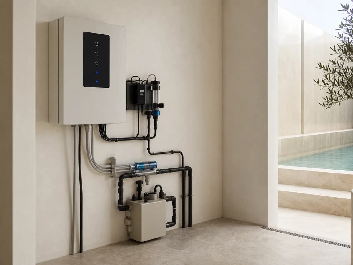 Salzwasserpool: Wie funktioniert eine Salzelektrolyseanlage? — detay görseli 2