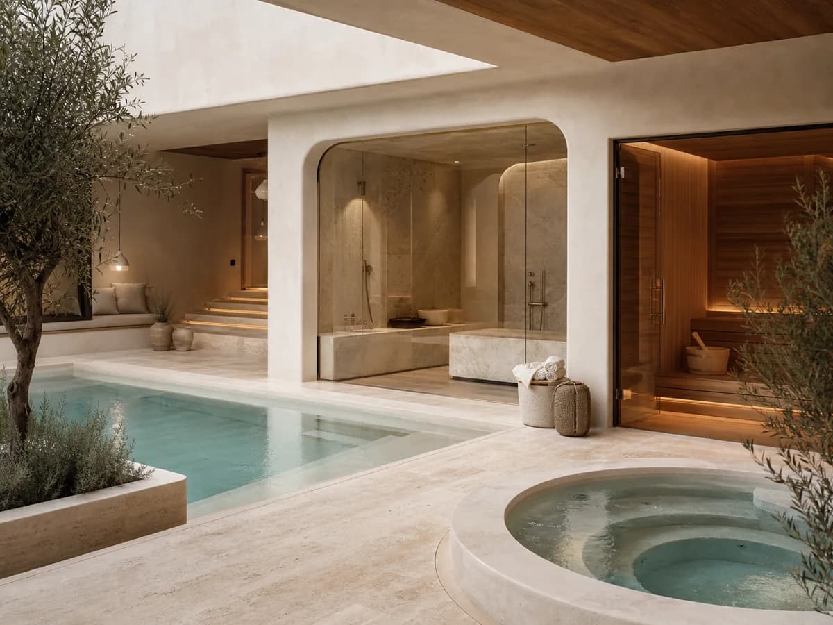 Ein Spa-Bereich in Ihrer Villa: Schritt-für-Schritt-Leitfaden von der Planung zur Umsetzung — detay görseli 1