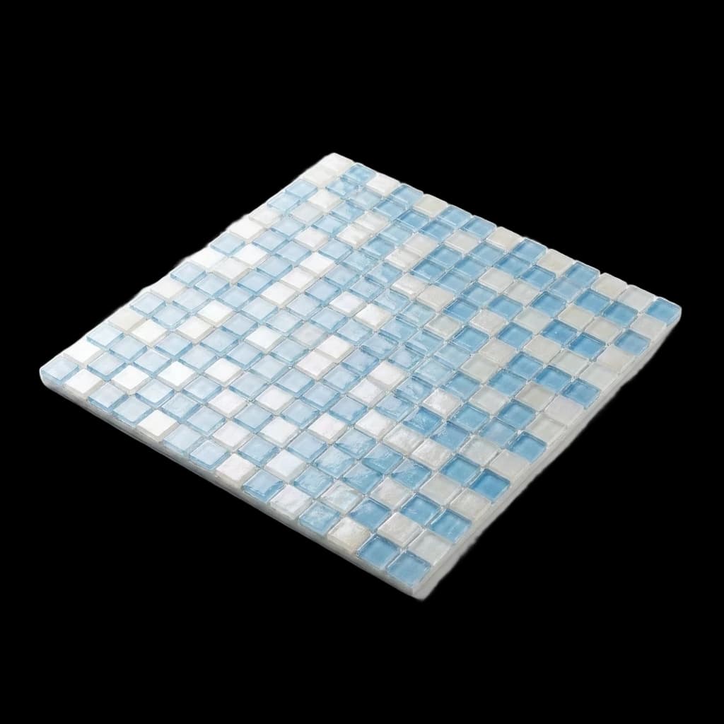 موزايك زجاجي — Pearl & Blue Mix — أنظمة تكسية المسبح — küçük resim 3