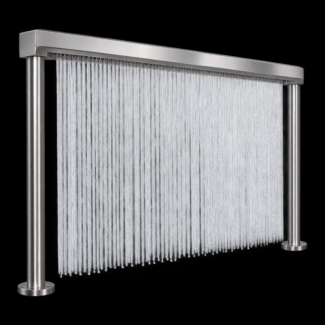 Decorative Pool Water Curtain — Pool Showers