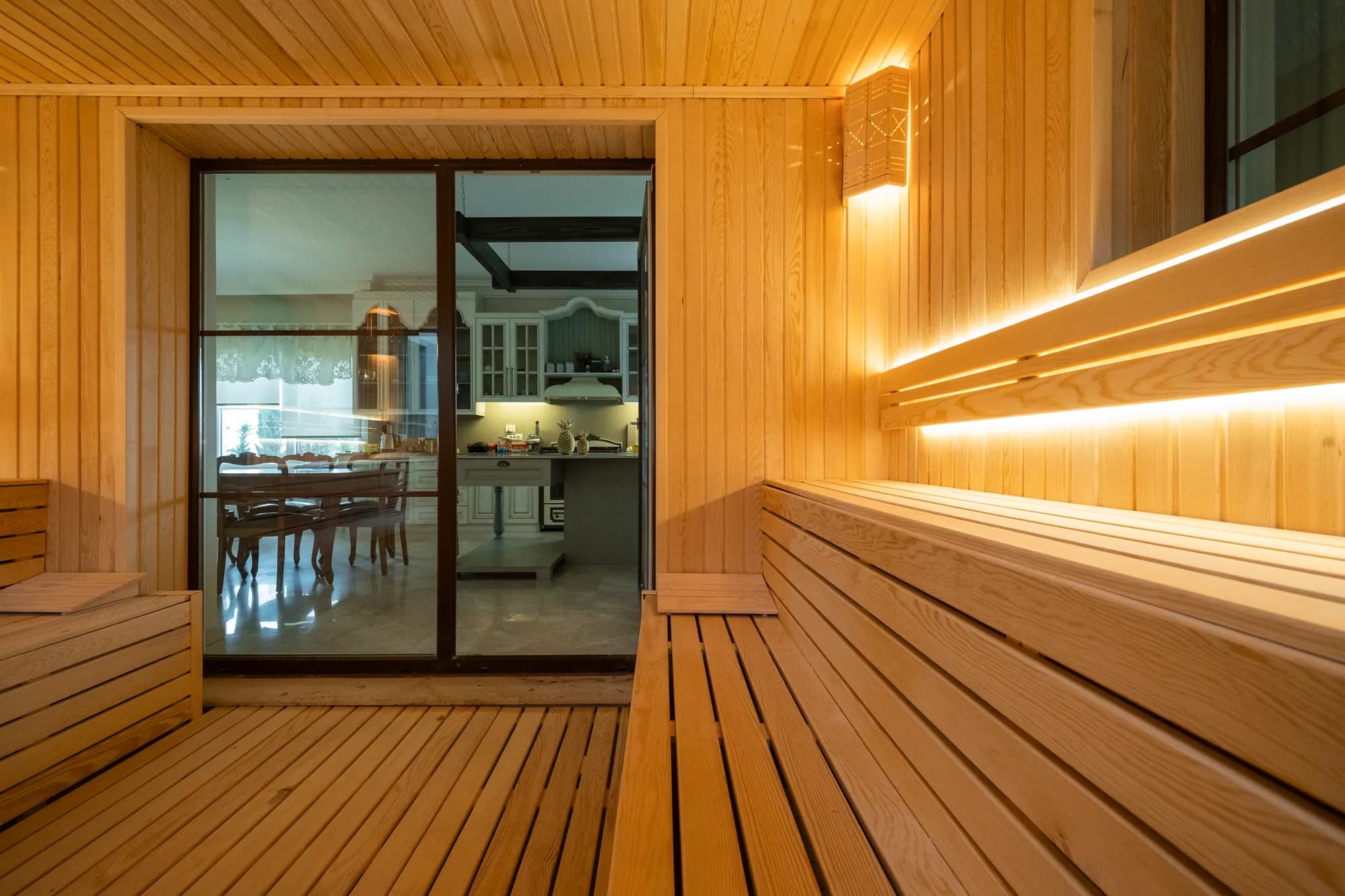 DK İnşaat · Sauna