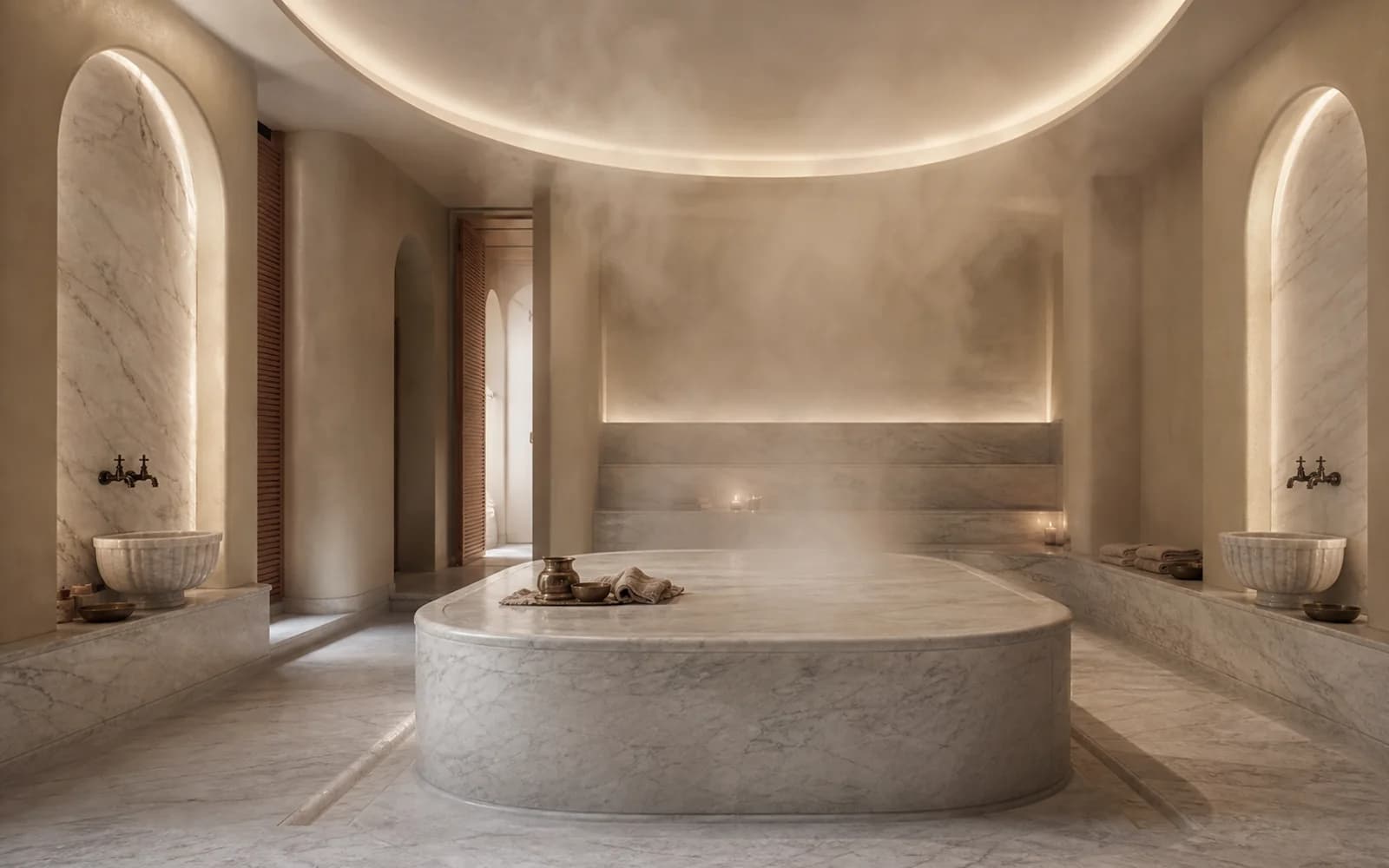 Hamam Mermeri Seçimi: Damar, Gözeneklilik, Isı Tutma