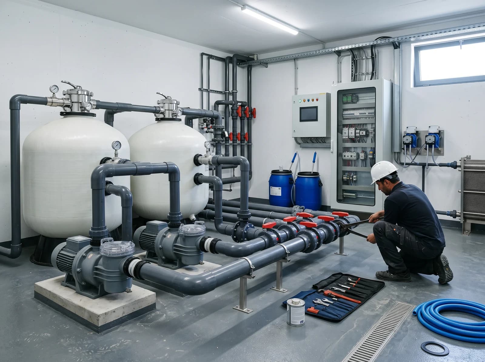 Havuz Elektromekanik Tesisatı