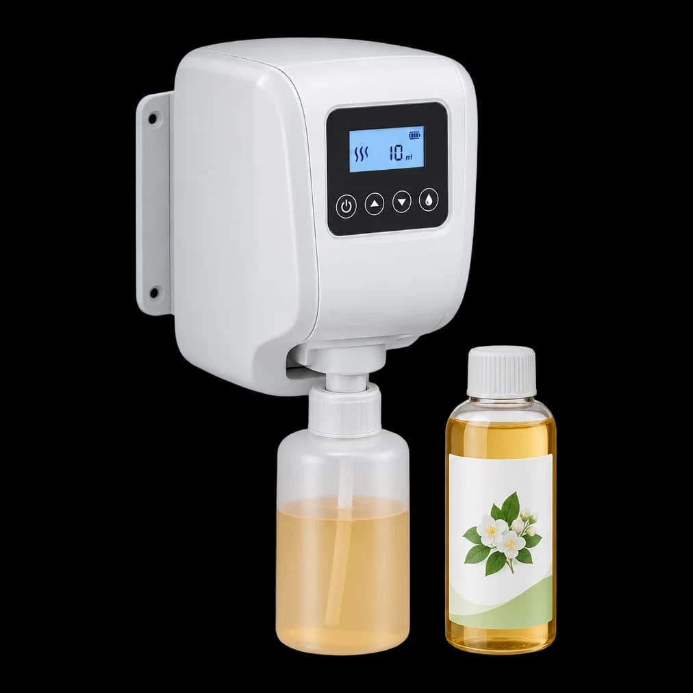 Système de dosage automatique d'arômes pour hammam — Systèmes de hammam à vapeur