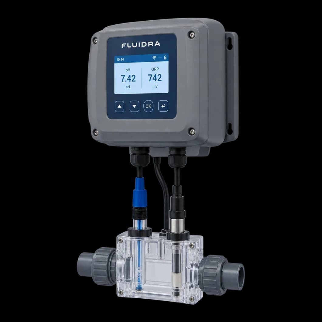 Analyseur d'eau de piscine en ligne Fluidra AQ Test Probe — Systèmes de Désinfection de Piscine