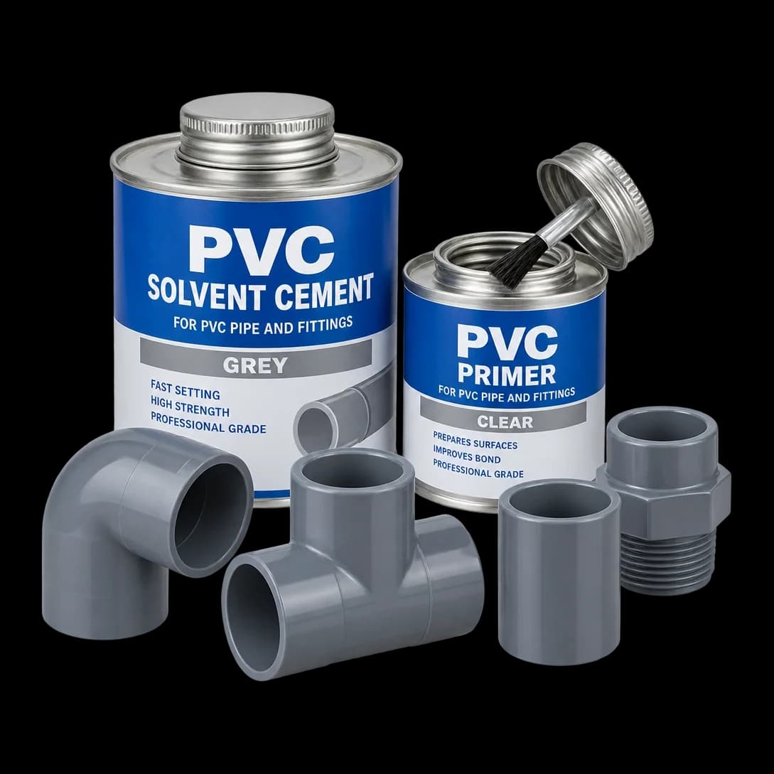Pool-PVC-Rohrkleber- und Fitting-Set — Abdichtung