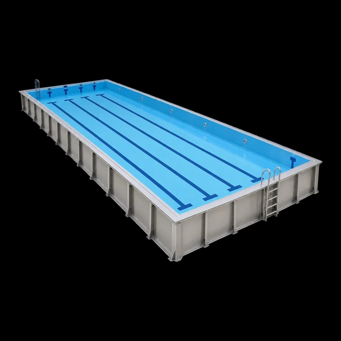 Skypool Olympisches Fertig-Panelbecken