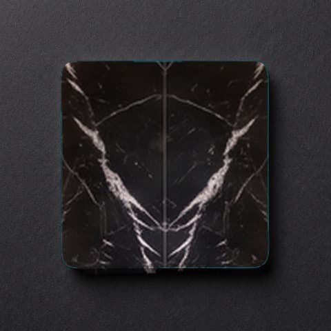 اللوحة: Nero Marquina Bookmatch