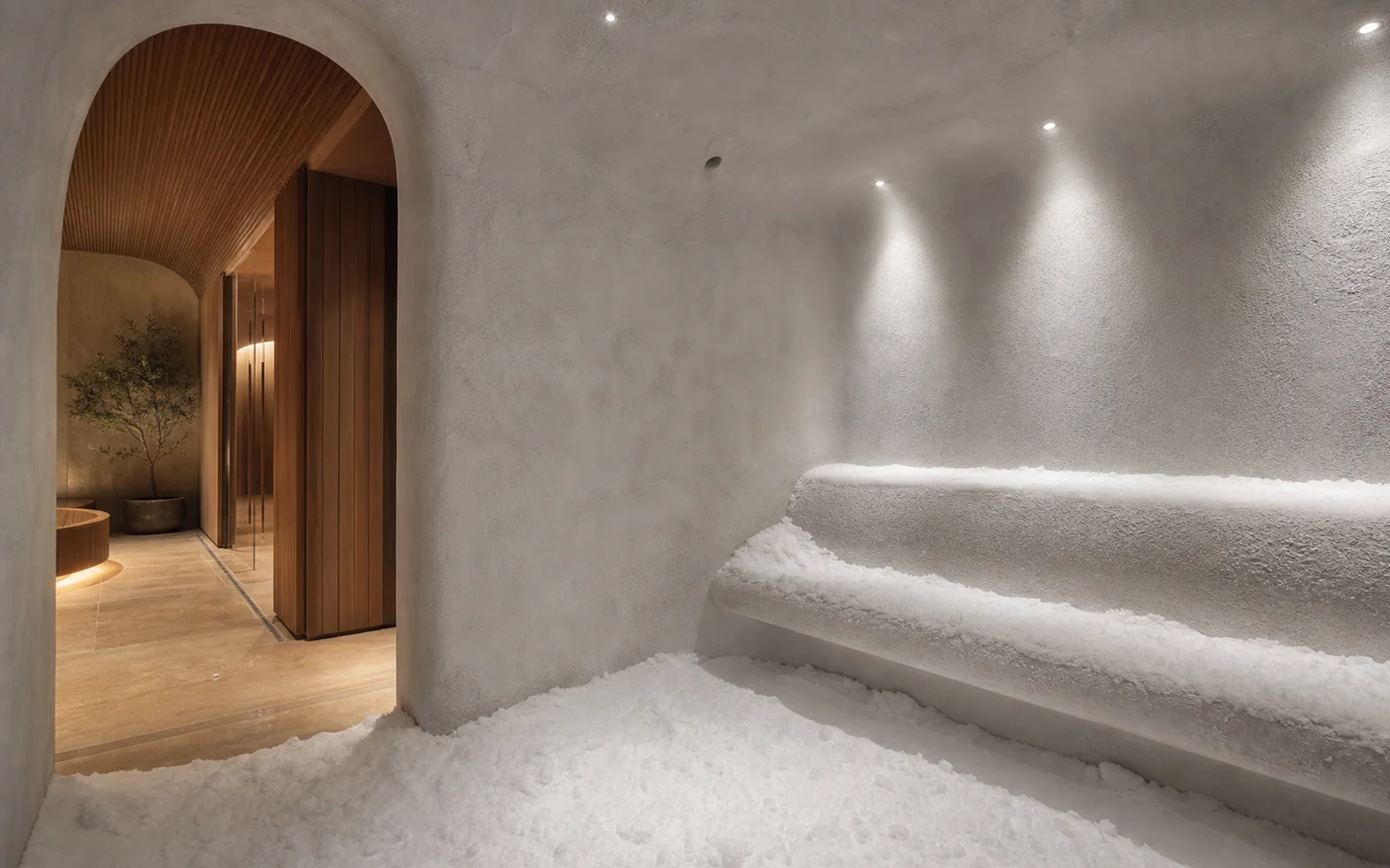 غرفة الثلج (Snow Room): النظام والفوائد والتركيب