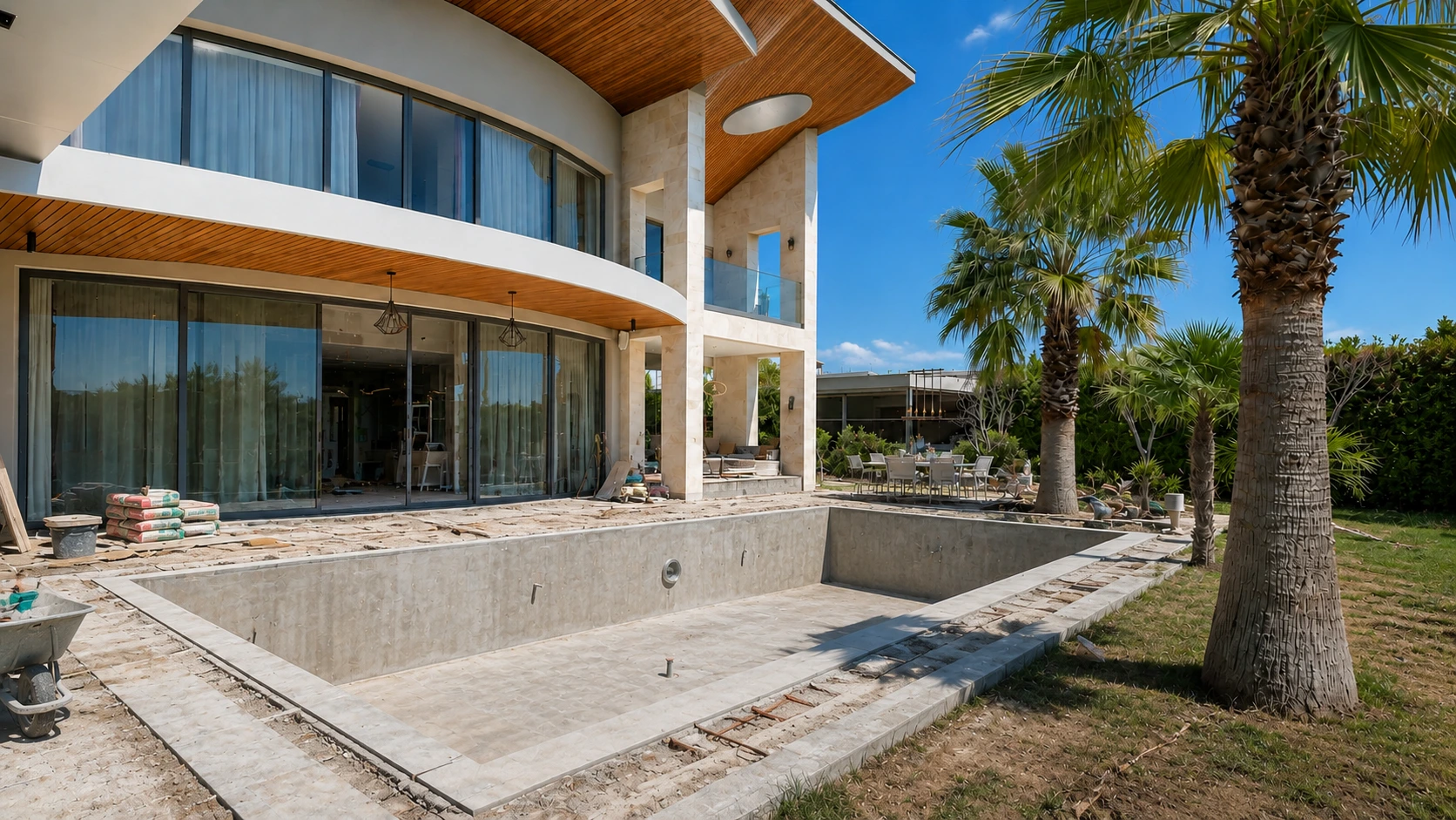 Villa Havuzu — Önce