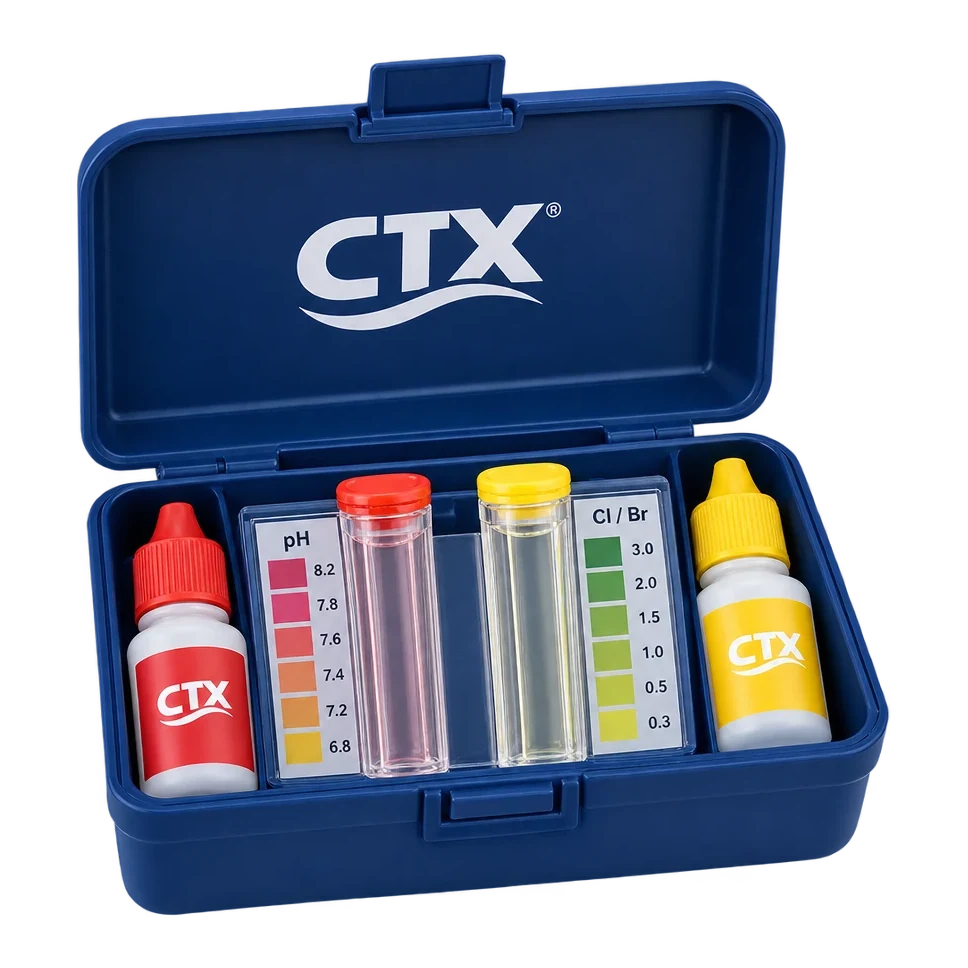 CTX Pool-Wassertestkit (pH/Chlor/Brom)